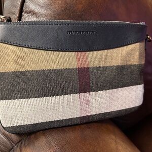 Burberry Peyton Crossbody and Silk Scarf set